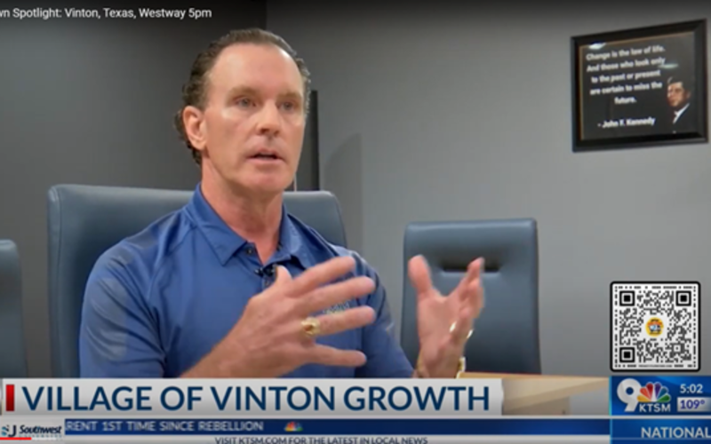 KTSM-News Channel 9 Interview w/ Bobby Bowling IV- Small Town Spotlight: Vinton/Westway